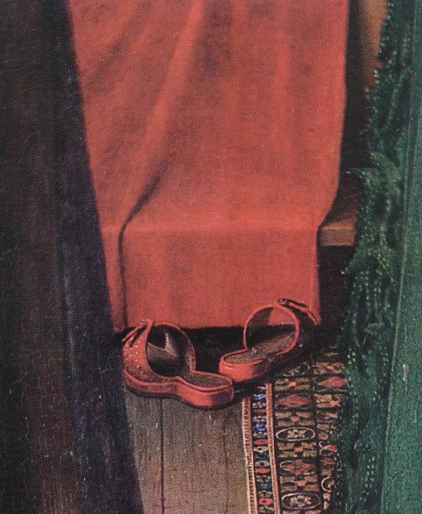  Portrait of Giovanni Arnolfini and his Wife (detail)  yui